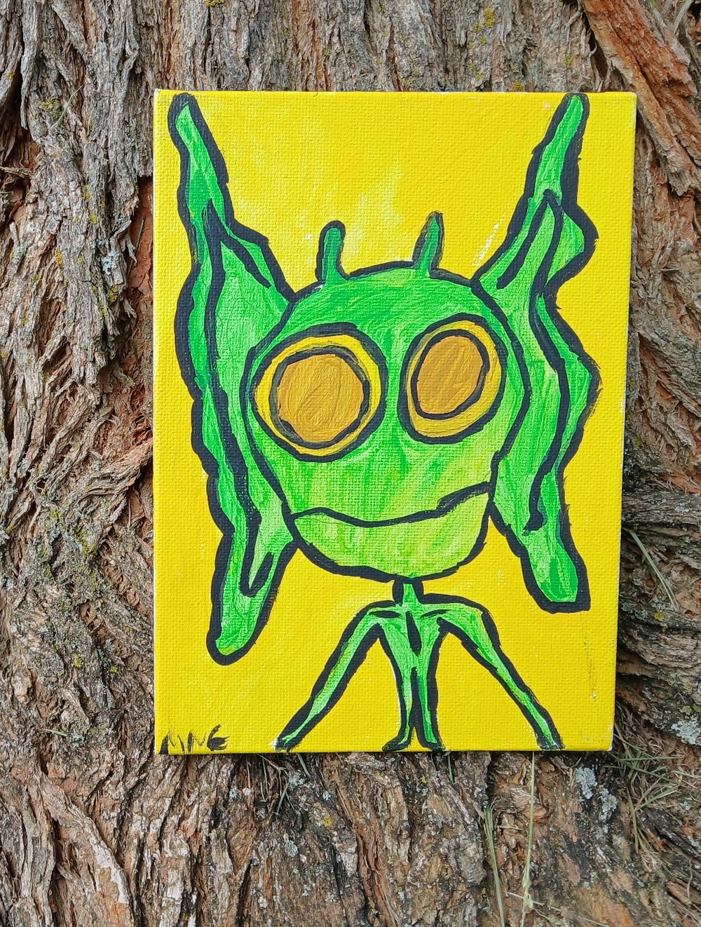 Kentucky Goblin Art Cryptid Folk Art